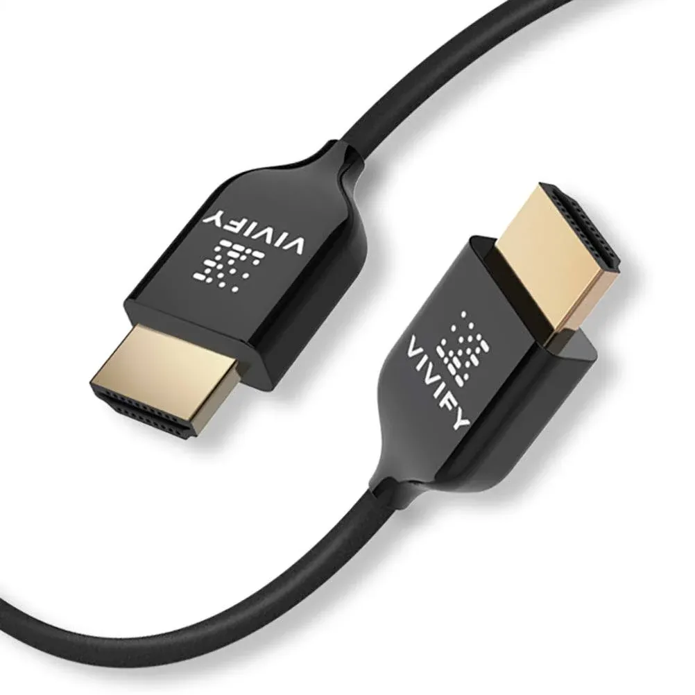 Vivify Fiber Optics Ultra Slim HDMI Cable