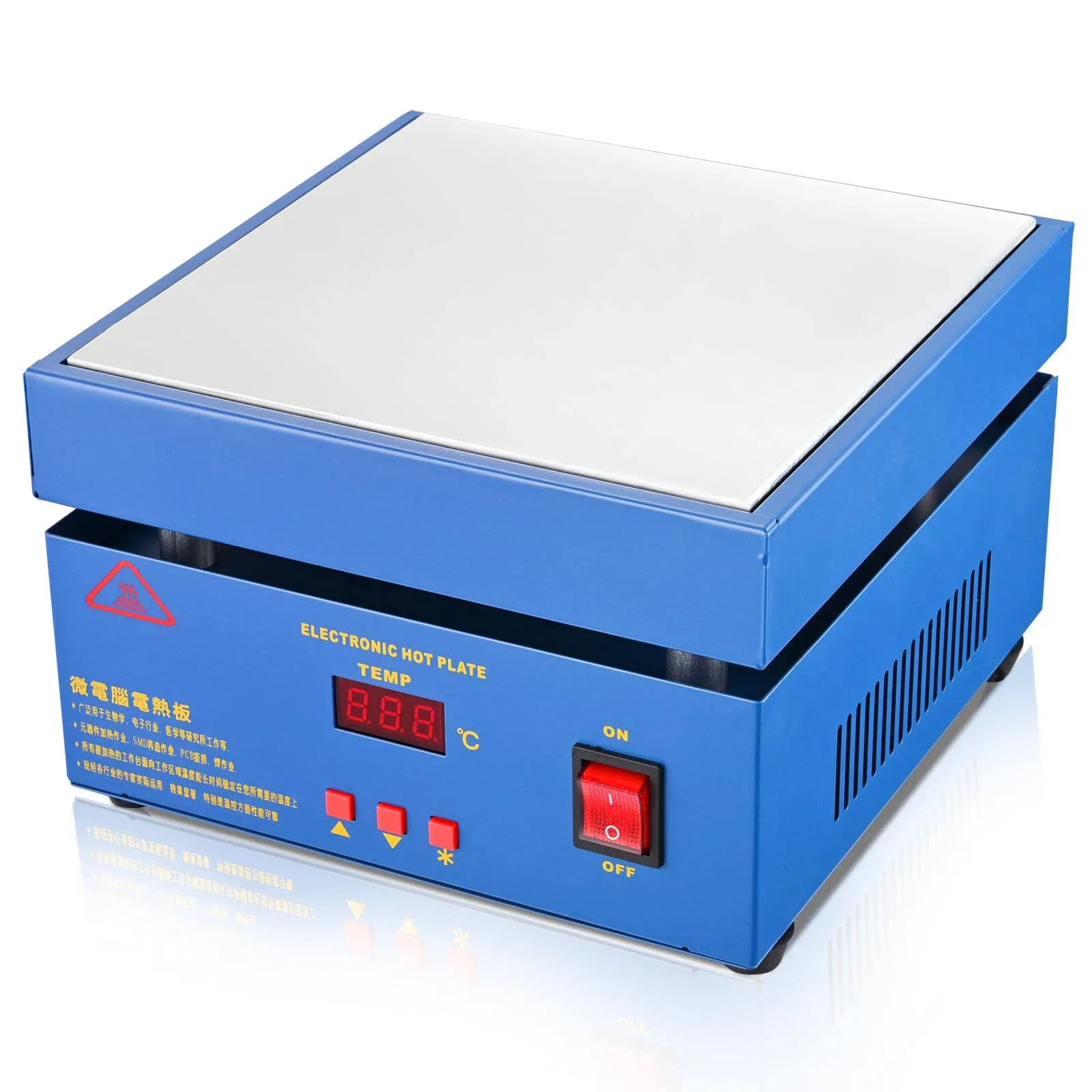 Upgraded 110v 850w Soldering Hot Plate Led Microcomputer Electric Preheat Solder