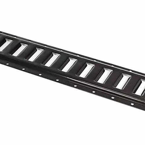 Six 2 E Track Tie-Down Rail Powder-Coated Steel ETrack Tiedowns 2 Hor