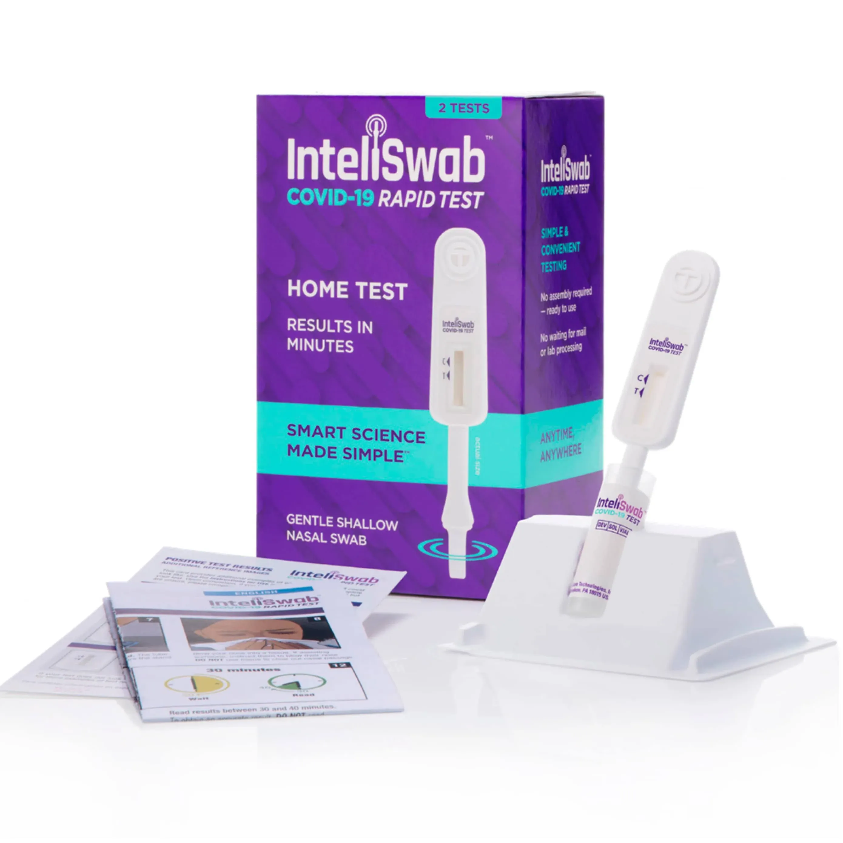 Inteliswab COVID-19 Nasal Swab Test Kit