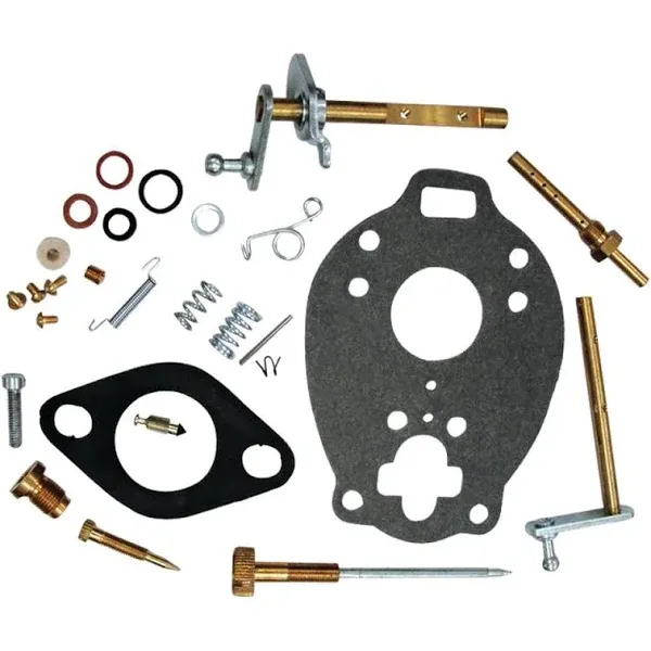 Complete Tractor 1103-0066 Carburetor Kit Compatible with/Replacement for Ford Holland Naa, Jubilee, 600 Series