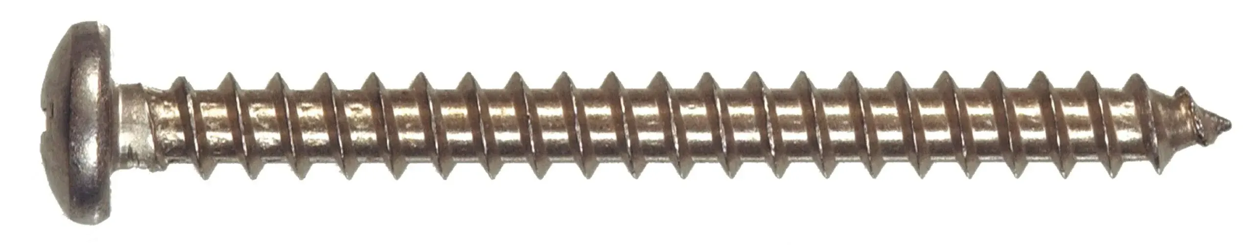 Hillman The Fastener Center Phillips Pan Head Stainless Steel Sheet Metal Screw #10 X 2-1/2 In.