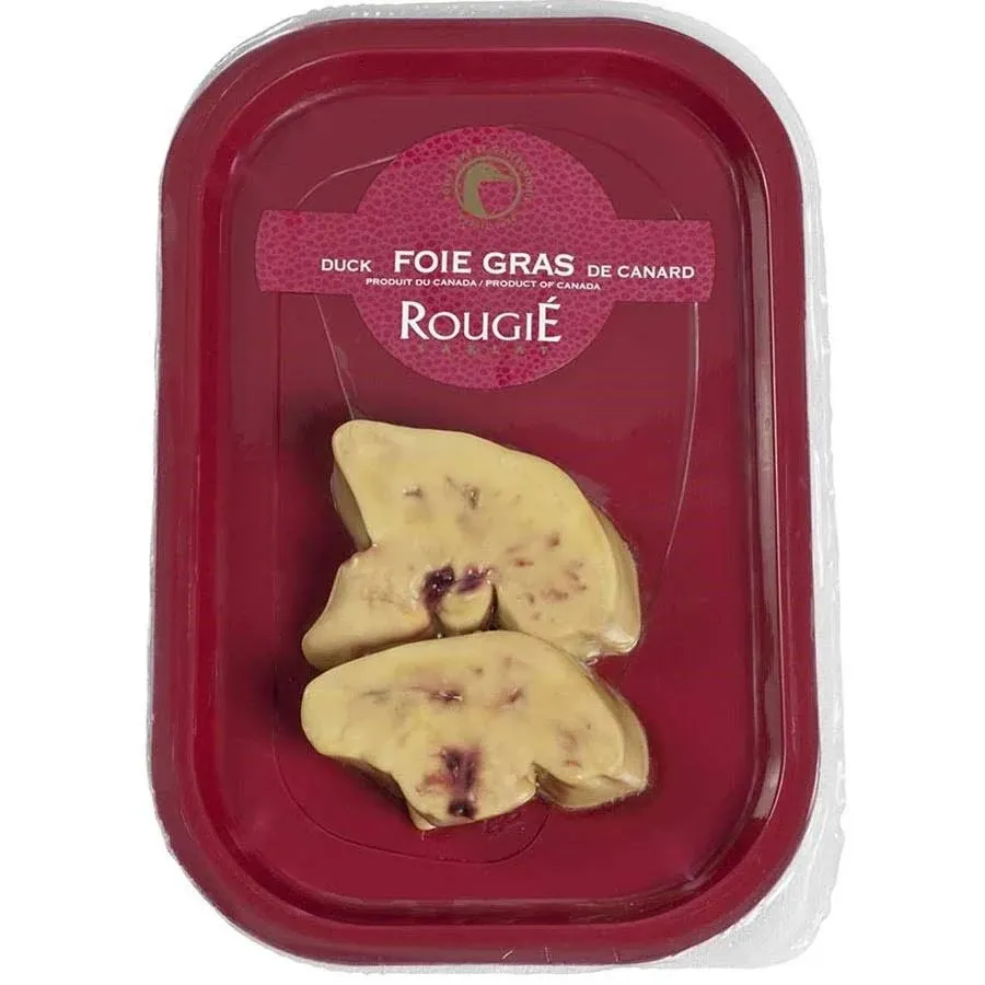 Fresh Duck Foie Gras Sliced Flash Frozen - 2 PCS