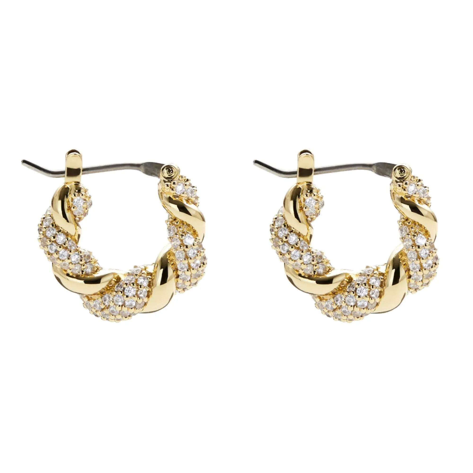 Ana Luisa Jewelry Twisted Hoop Earrings