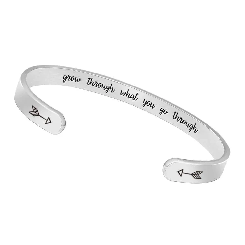 Btysun Inspirational Bracelets for Women Girls Birthday Gifts Cuff Bangle ...