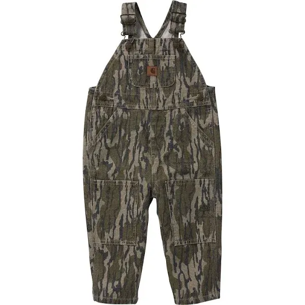 Carhartt Kids Loose Fit Canvas Camo Bib Overall