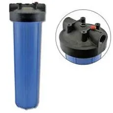 Pentair Pentek 150238 Big Blue Filter Housing, 1" NPT #10 Whole House Heavy Duty Water Filter Housing with High Flow Pol