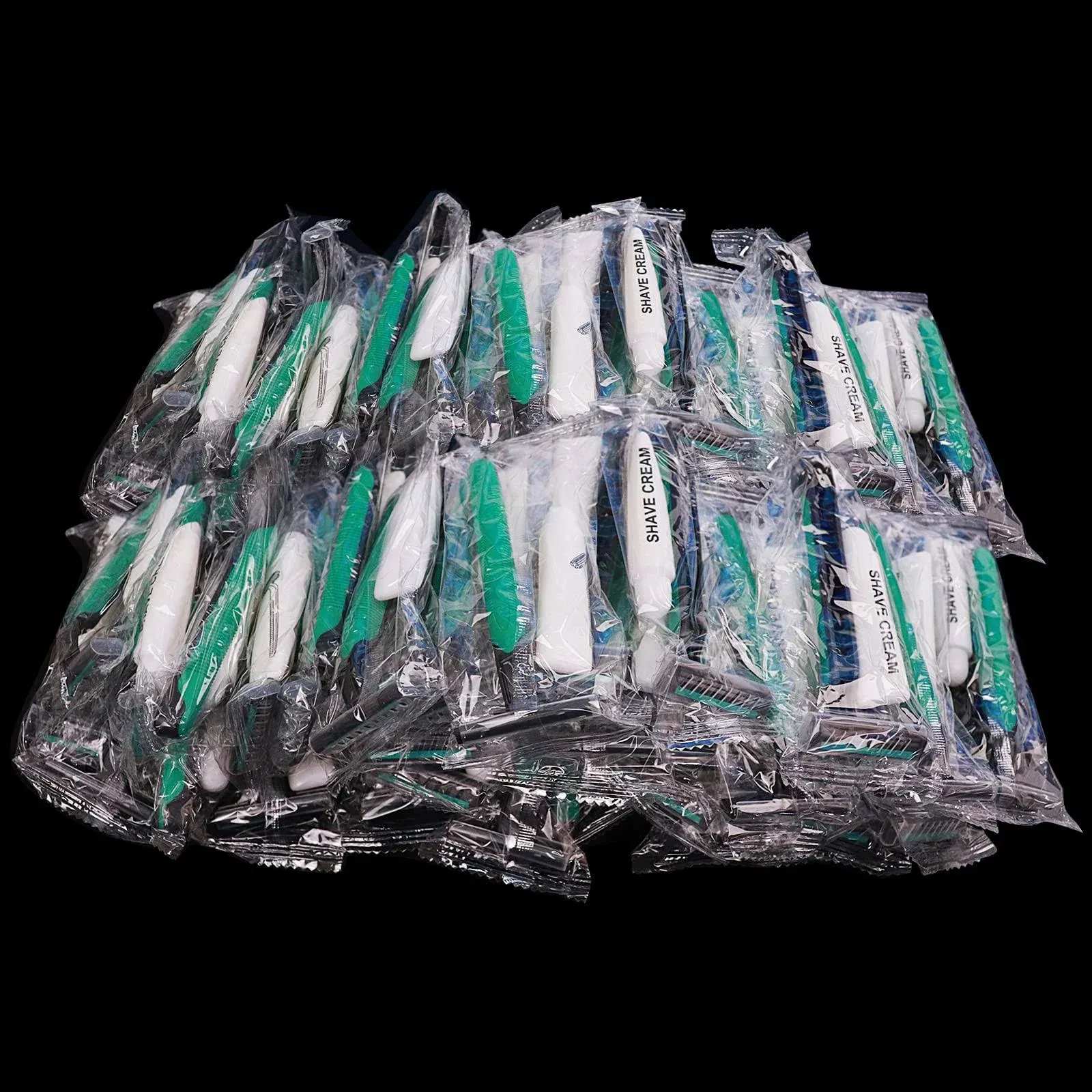 Kheoxusa Bulk Razors Disposable Individually Wrapped,disposable Razors(100 Pack)