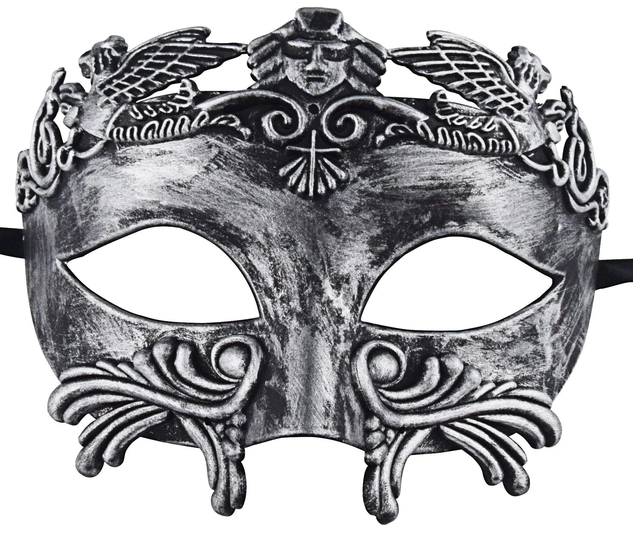 KEFAN Halloween Mask Ancient Greek Roman Masquerade Mask for Men Venetian Mask ...