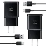 Adaptive Fast Charger Kit with USB Type C Cable 6.6 ft Compatible with Samsung ...