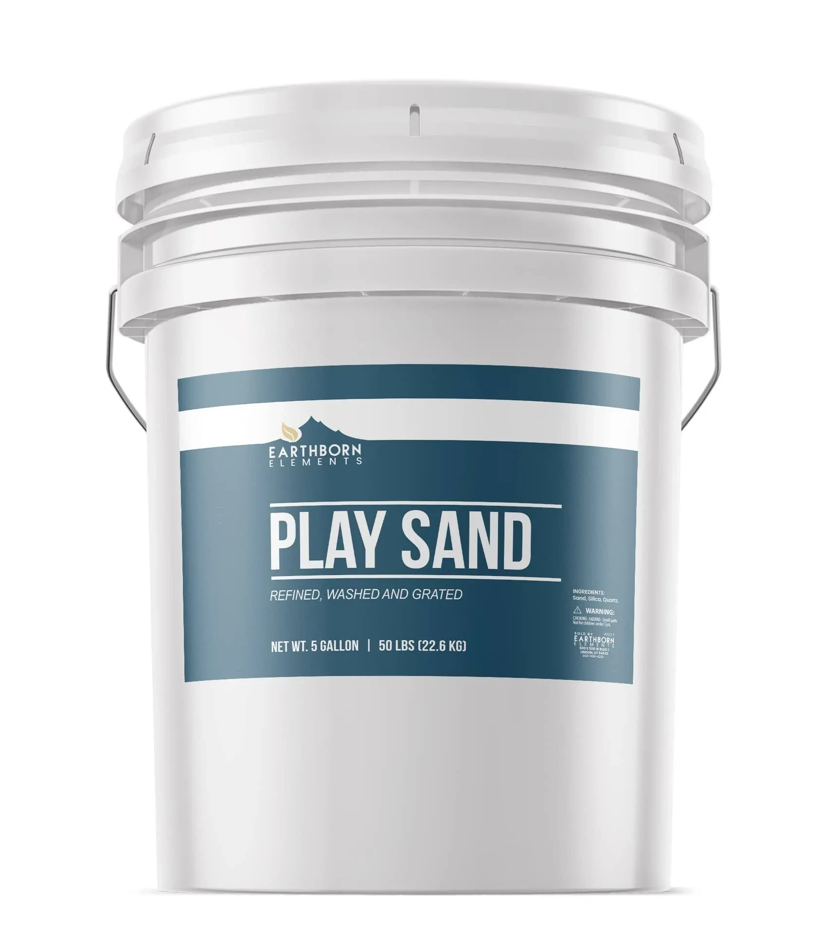 Earthborn Elements Play Sand, 5 Gallon Bucket by Earthborn Elements, Highest ...