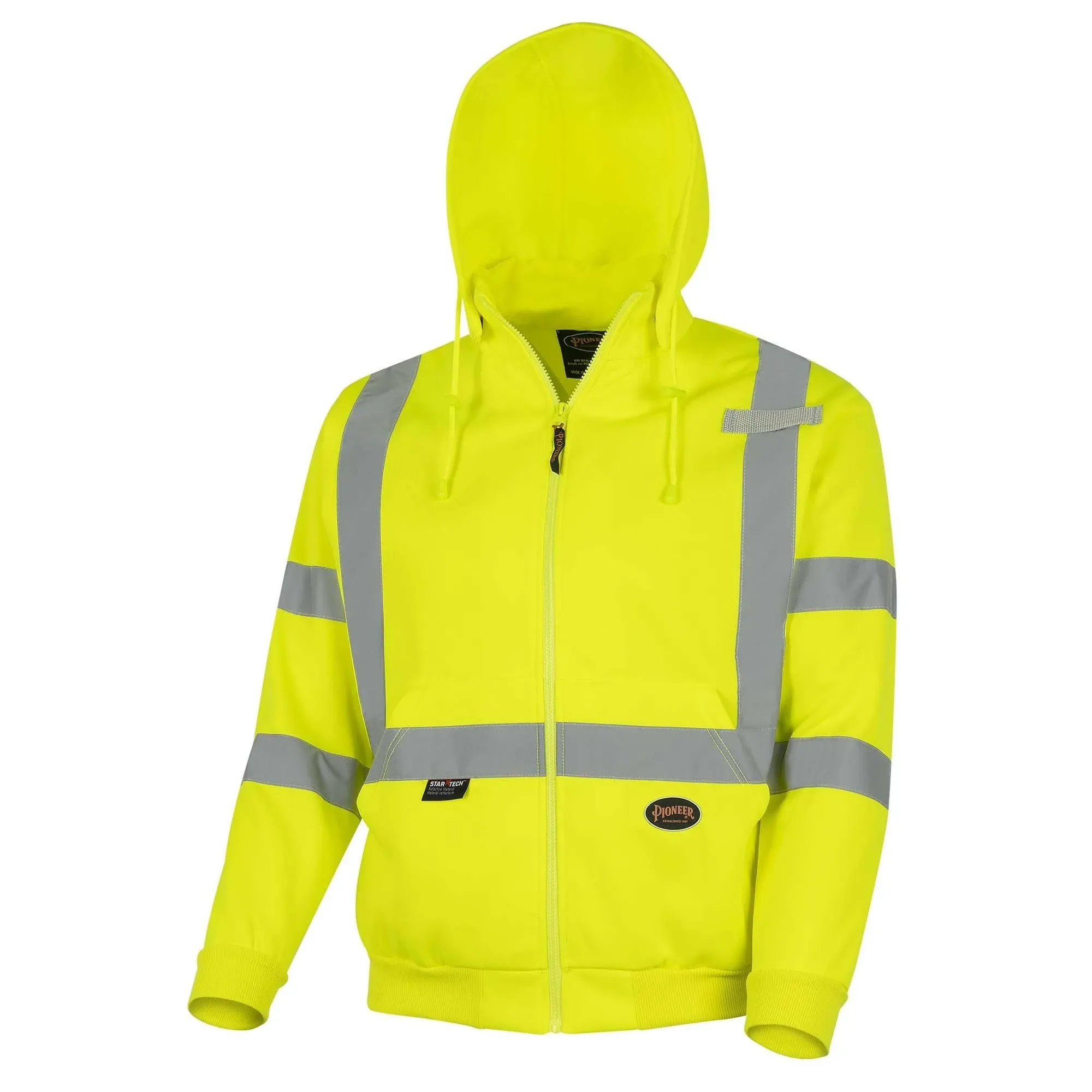 Pioneer Safety V1060461U-XL - Hi-Viz Fleece Hoodie | FinditParts