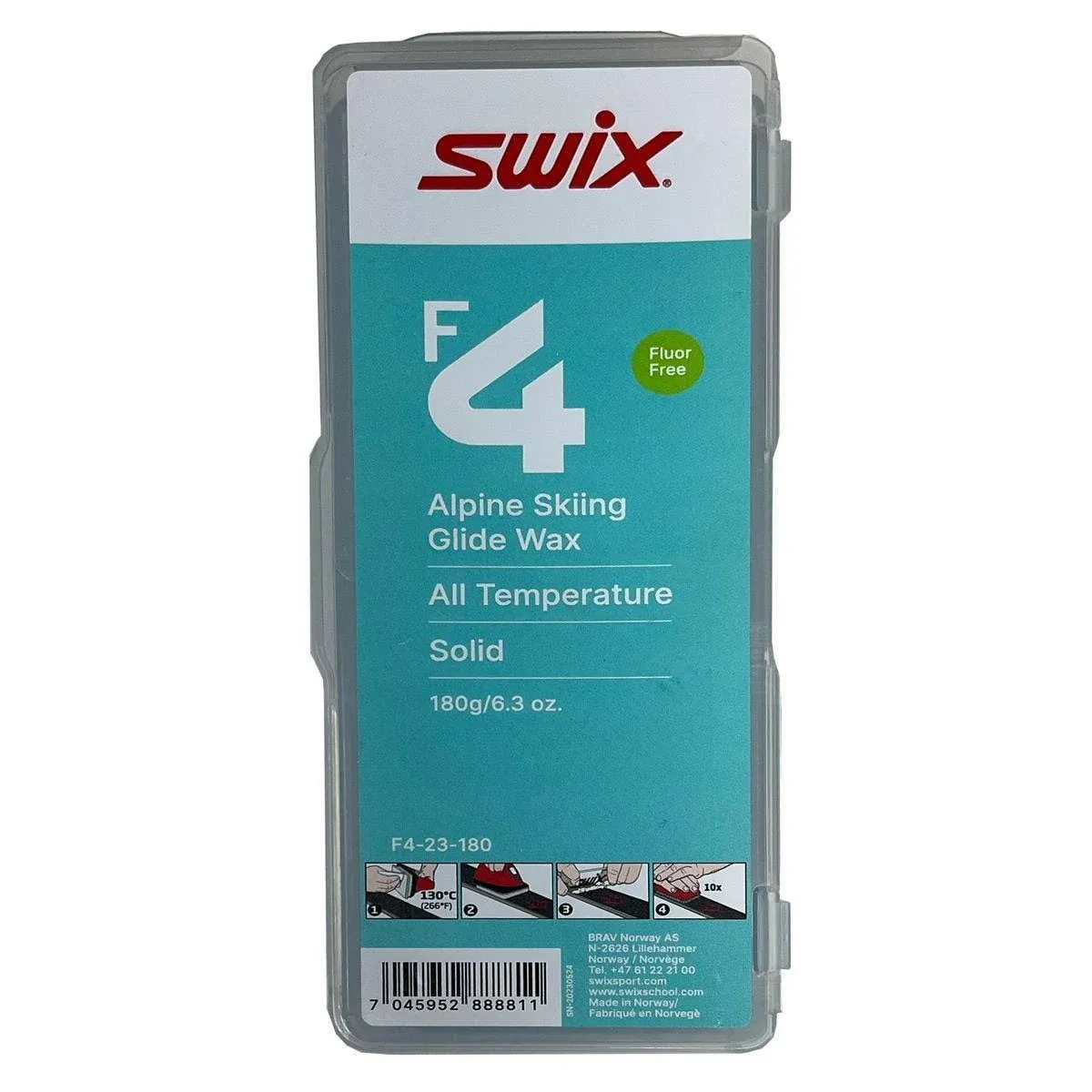 Swix F4 Universal Glide Wax - 180g