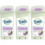 Tom's of Maine Antiperspirant Deodorant for Women, Coconut Lavender, 2.25 oz. 3-Pack (Packaging May Vary)