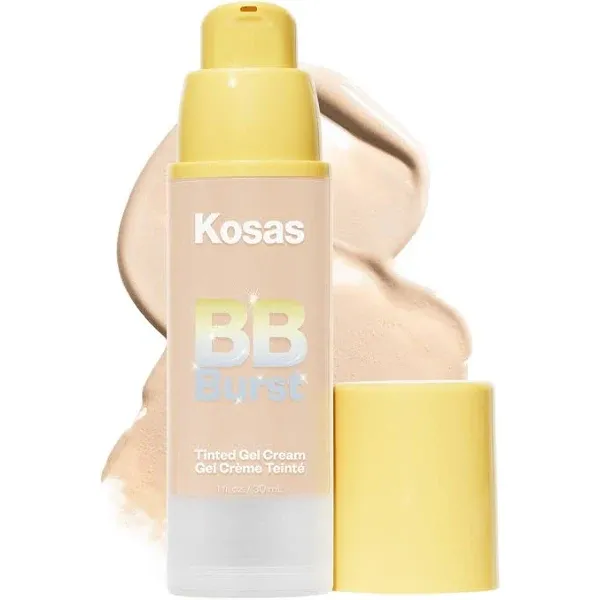 Kosas Bb Burst Tinted Moisturizer Gel Cream with Copper Peptides Light Neutral 12