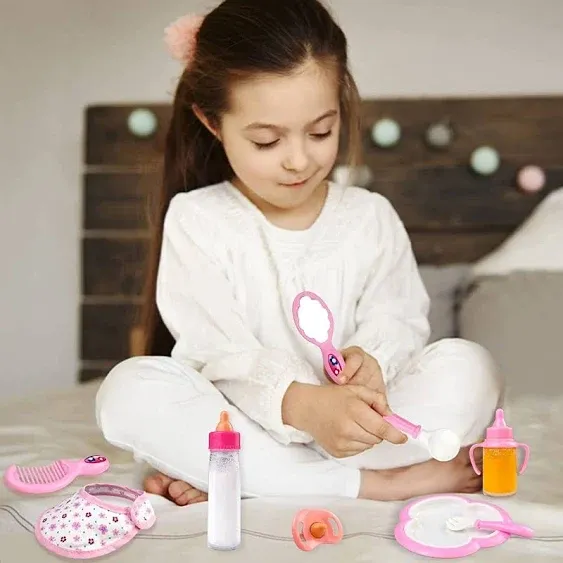 Baby Doll Accessories Baby Doll Feeding and Caring Set