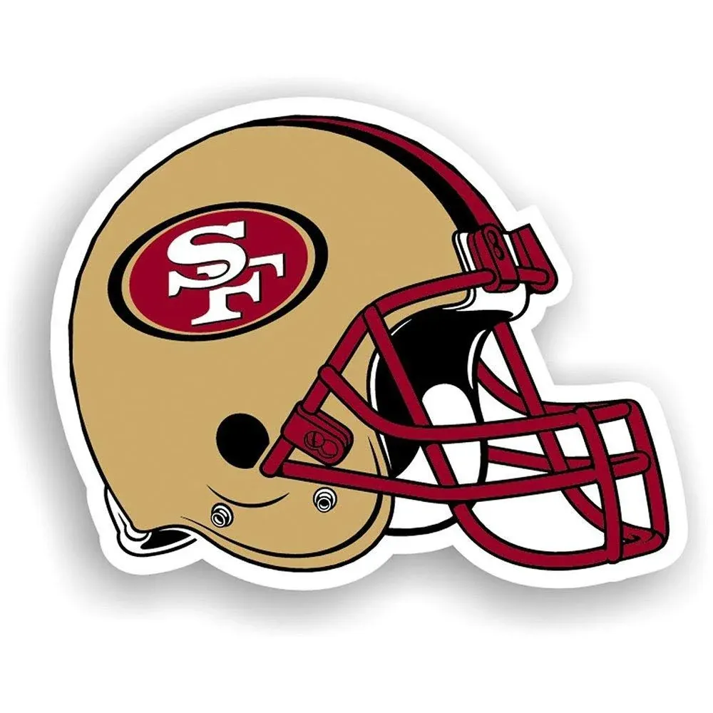 San Francisco 49ers Magnet Car Style 8 Inch CO