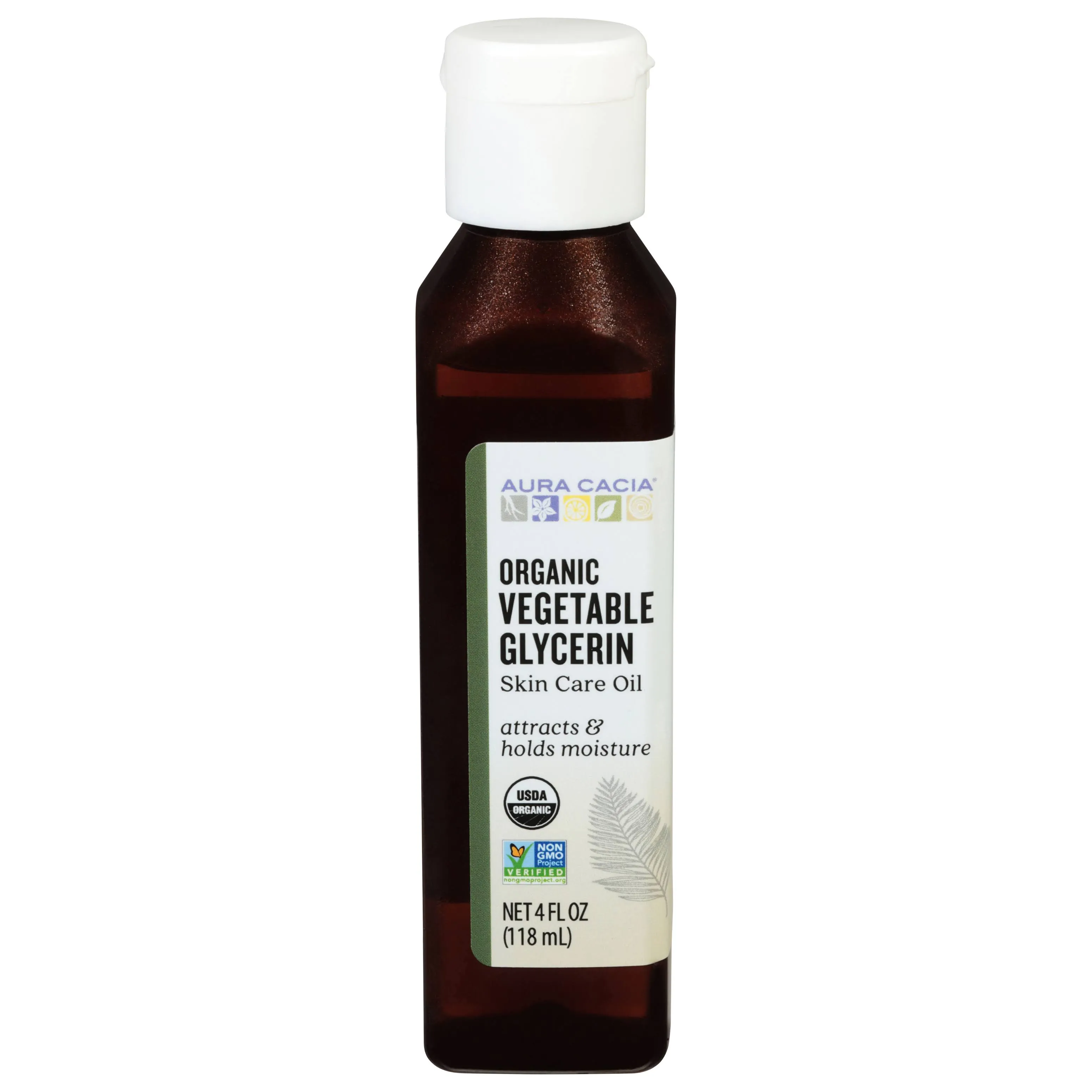 Aura Cacia Glycerin, Vegetable, Organic - 4 fl oz