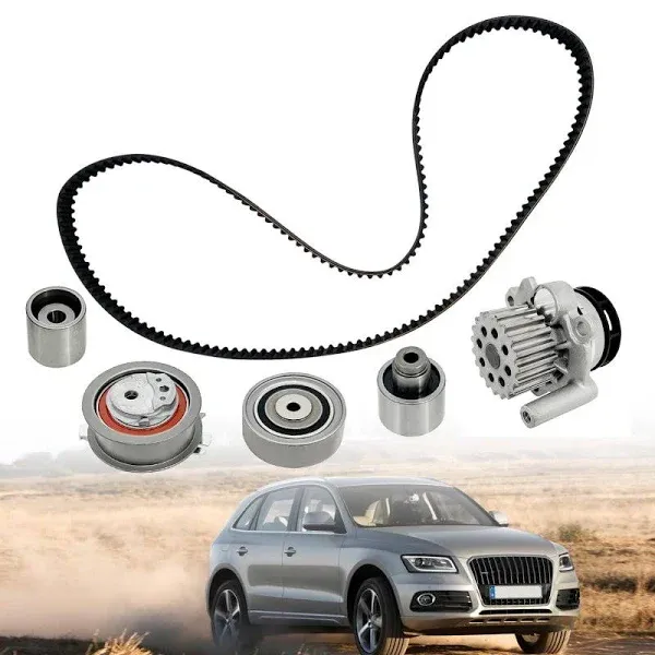 Teilelager Timing Belt Kit with Water Pump DIESEL Engine Compatible Audi A1 A3 A4 ...