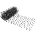 Fencer Wire 16 Gauge Black Vinyl Coated Welded Wire Mesh Size 1 1 Home and Garden Fence, Protect Chickens Rabbits and