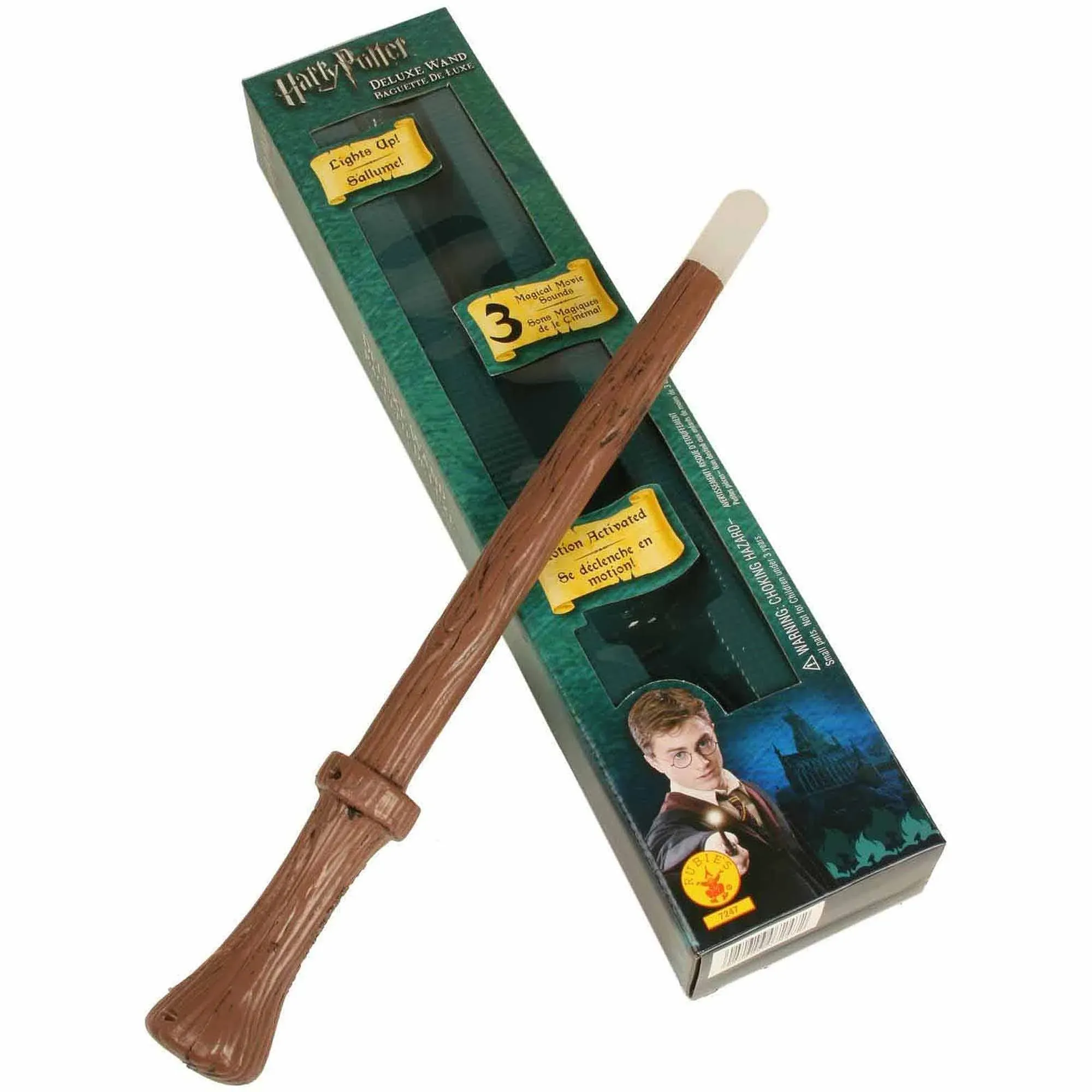 Harry Potter Magic Wand Deluxe Lights and Sounds Halloween Costume Cosplay Toy