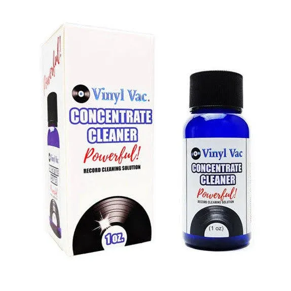 Vinyl VAC Concentrate Record Cleaner - Makes 1 Gallon of Cleaning Solution (2 oz)