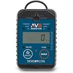 Sensorcon AV8 Inspector AV8-CO-01 Carbon Monoxide Monitor for Aviation