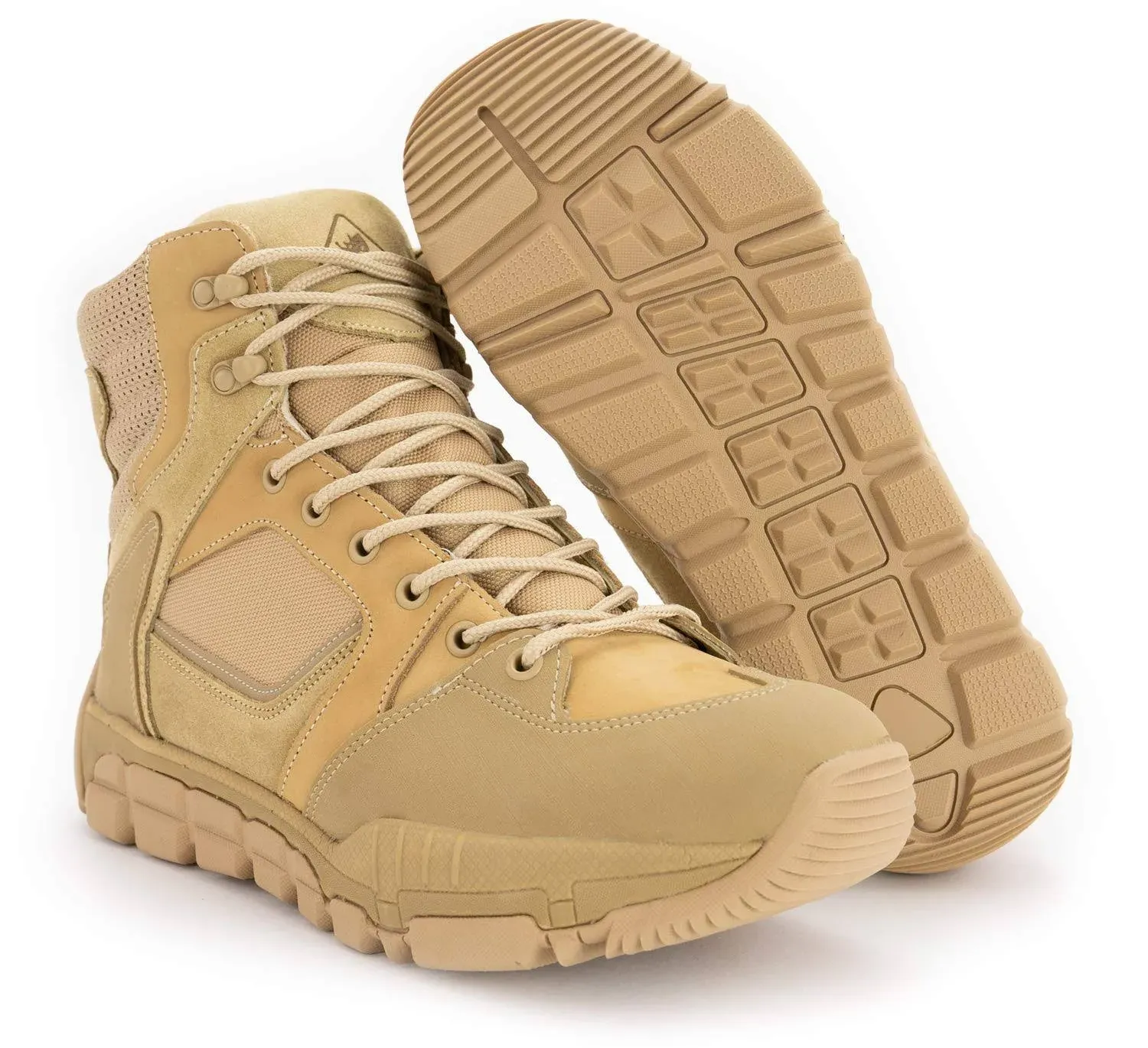 Ryno Gear Trek Coolmax Tactical Boots (11, Beige)