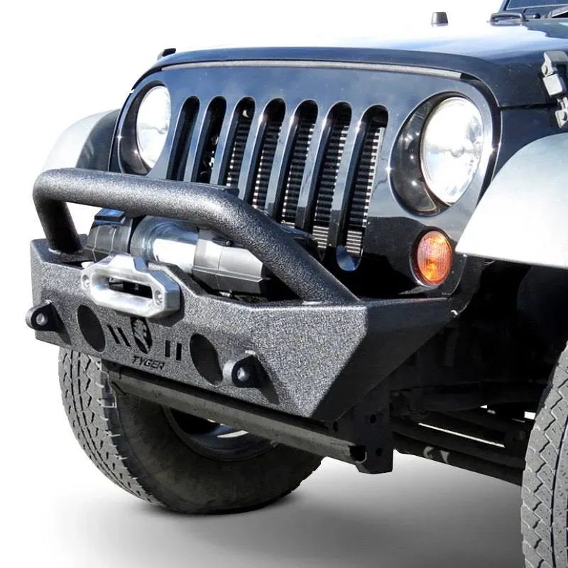 Tyger Auto TG-BP6J70078 Fury Short Stubby Front Bumper Jeep Gladiator JT ...