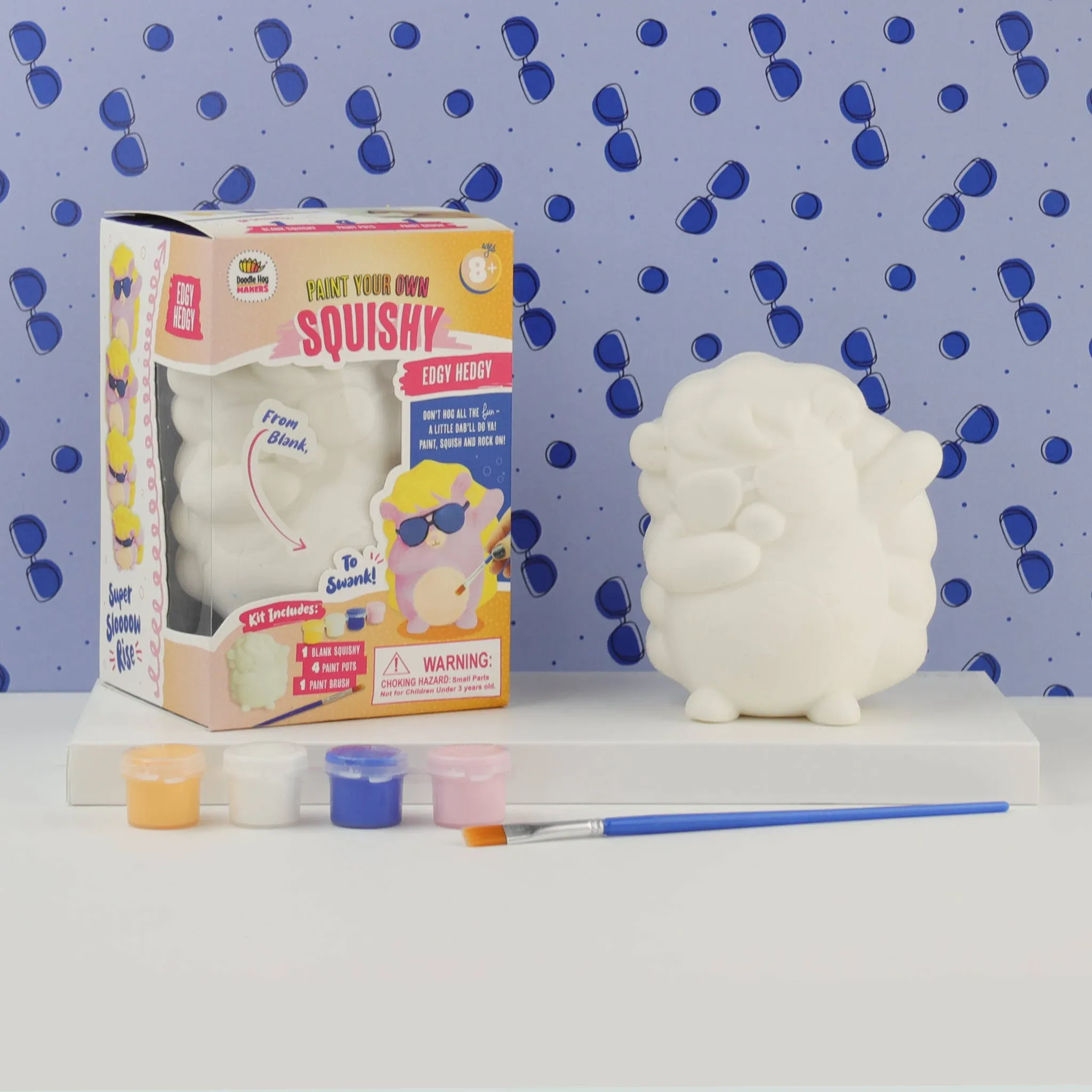 Hedgehog DIY Squishies Paint Kit