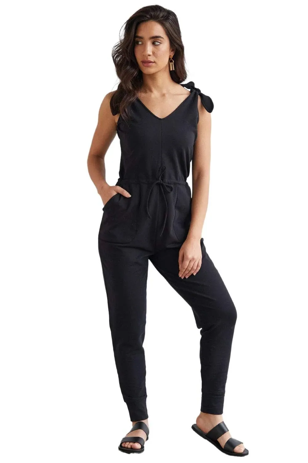 Fair Indigo Fair Trade Organic Terry Jumpsuit