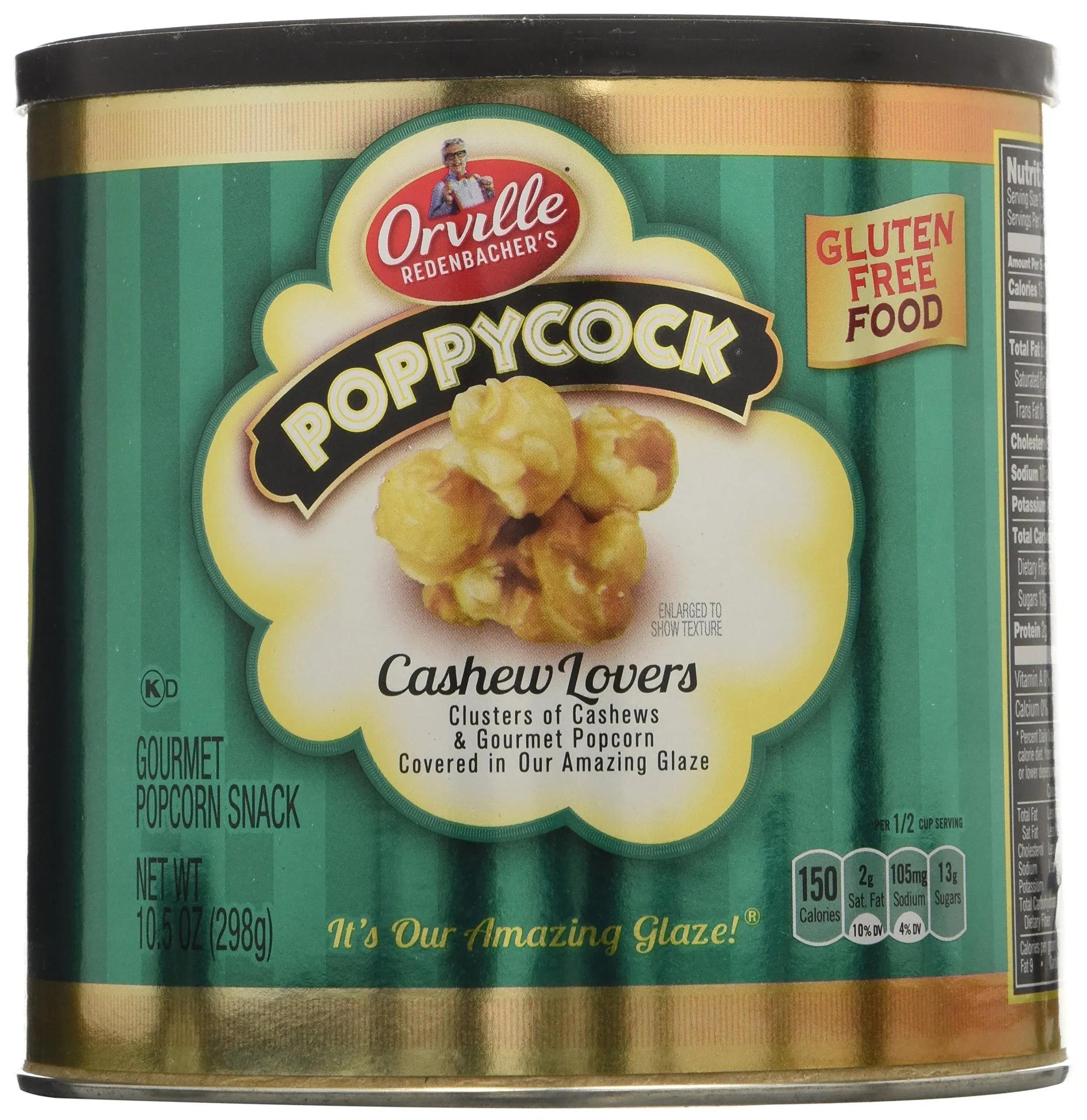 Poppycock Popcorn Snack, Gourmet, Cashew Lovers - 10.5 oz