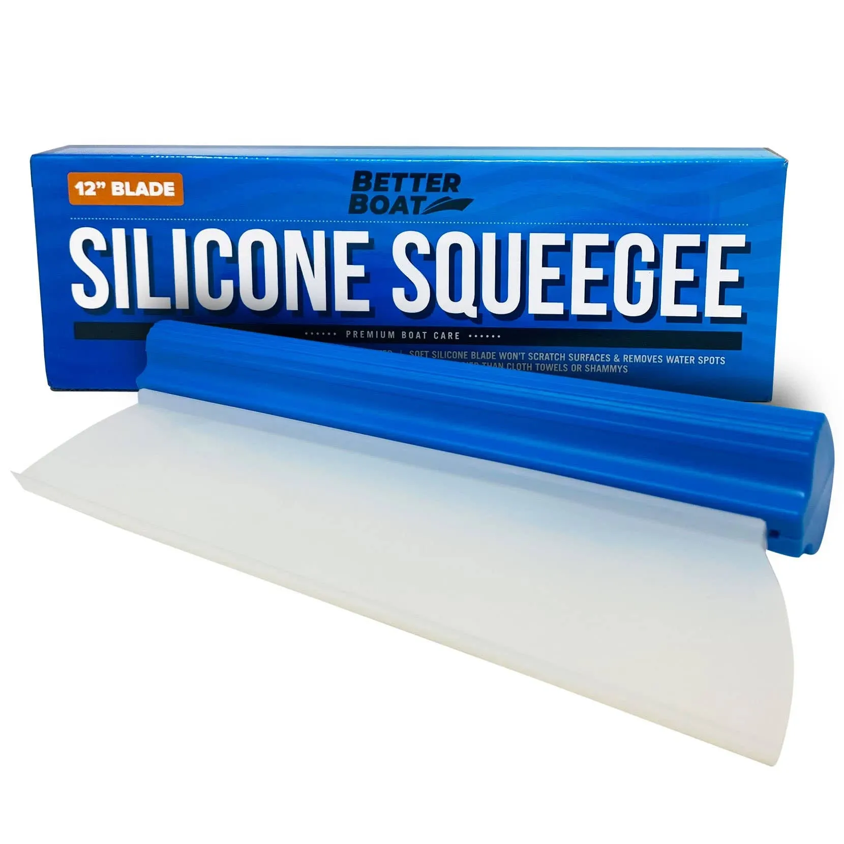 Window Squeegee Silicone Squeegee for Car Windows and Boat Windshields Blade