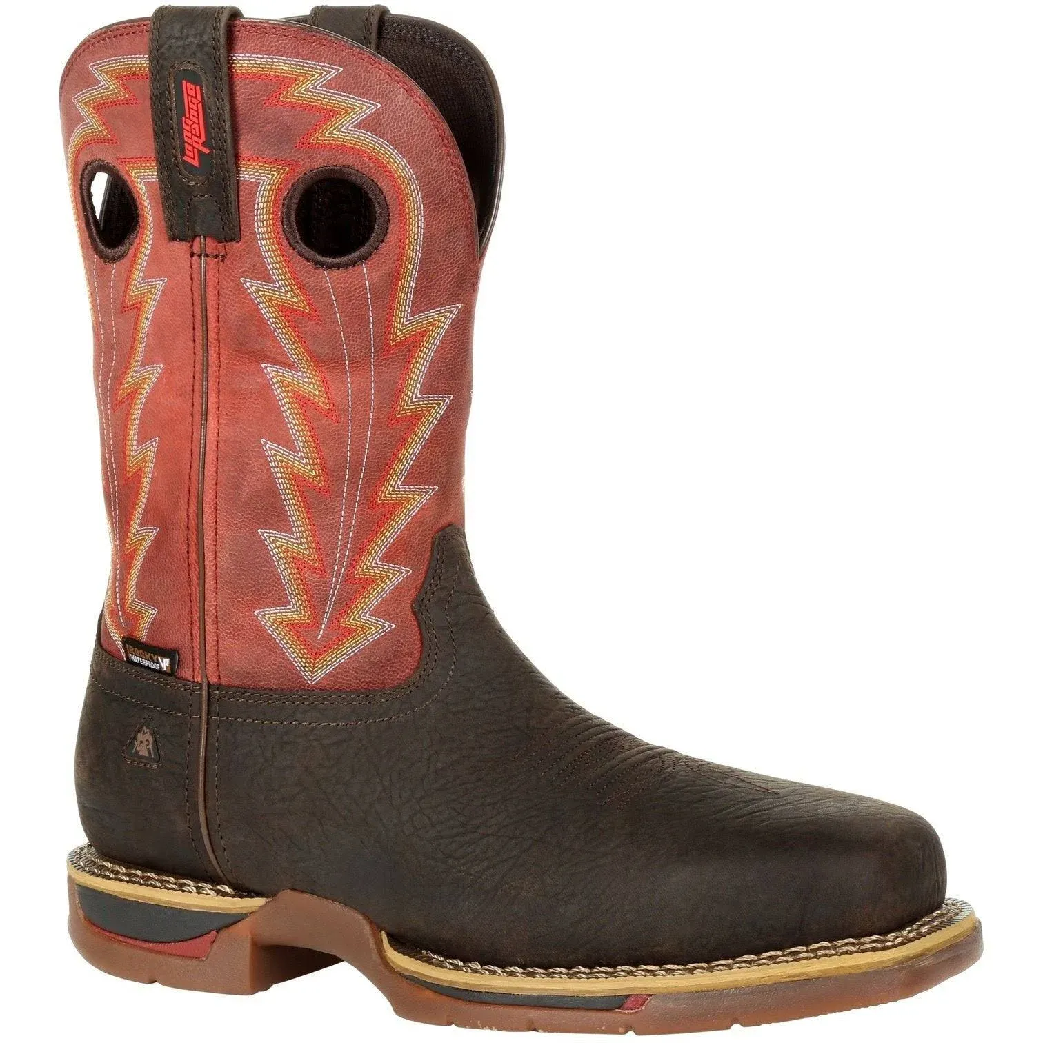 Rocky Long Range Composite Toe Waterproof Western Boot 10.5-M