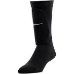 Nike Youth Shin Sock, Black/White, Size: M/L