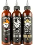 Poirier's Louisiana Style Hot Sauce Trio, Size: 6 fl oz / 6 fl oz / 6 fl oz