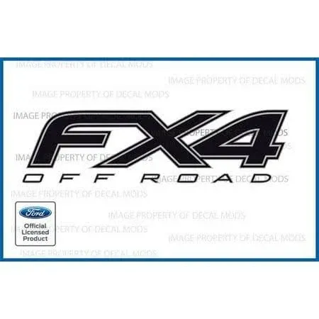 Ford F150 FX4 Off Road Decals Black Blackout Truck Stickers (2012, 2013, 2014 ...