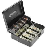 NIB Metal Cash Box with Money Tray and Combination Lock Money Box