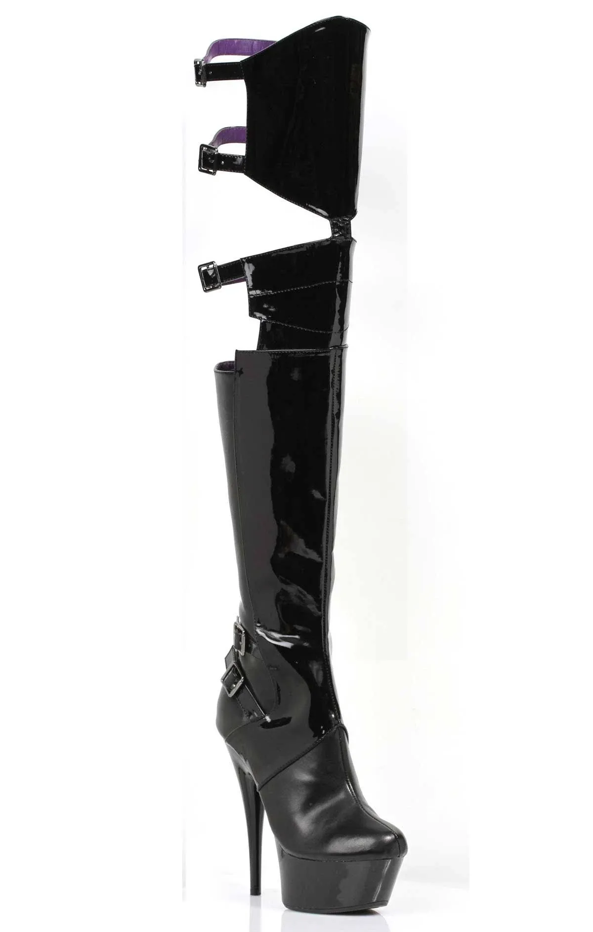 Felicia 6 Inch Heel Thigh High Platform Boot