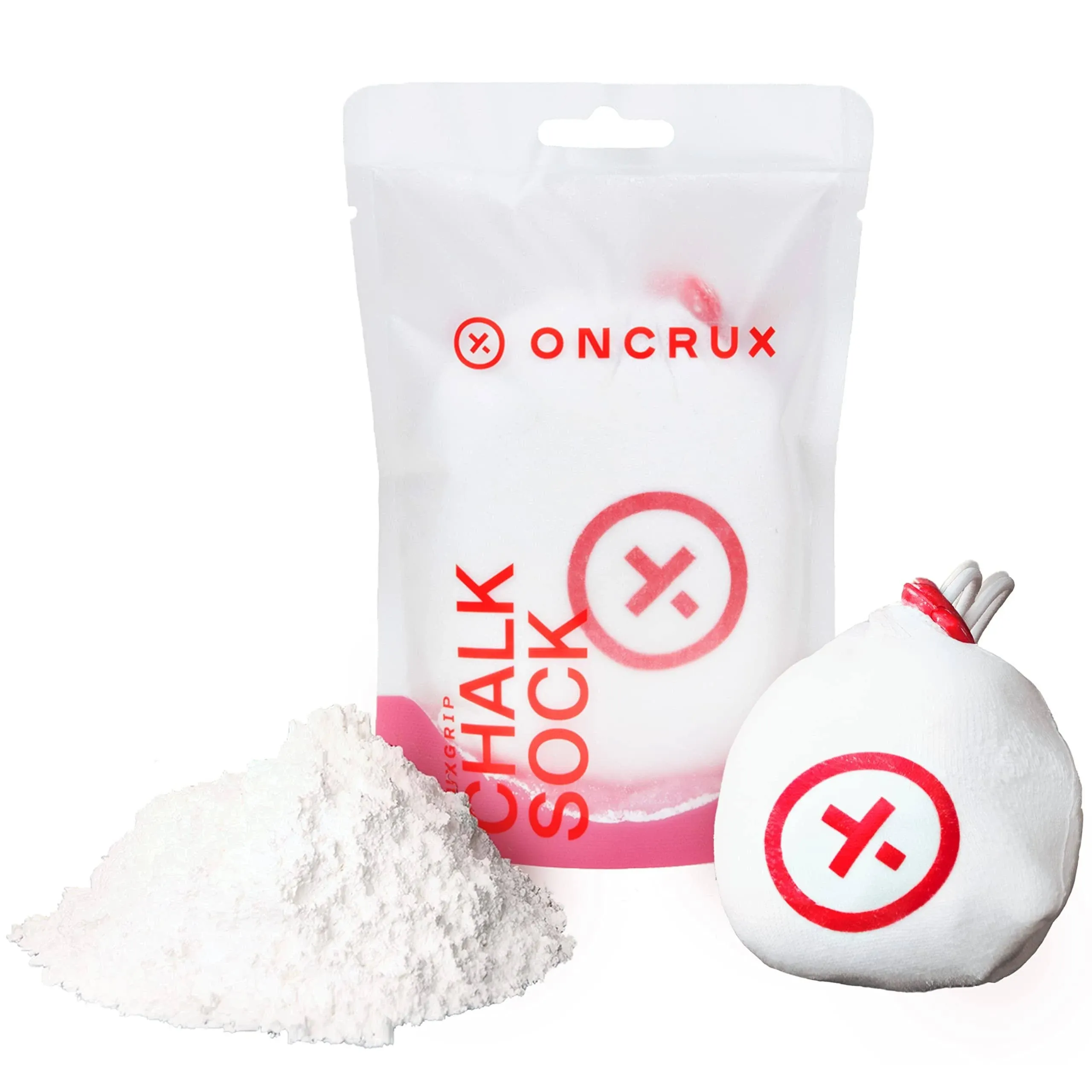 ONCRUX Chalk Sock 2 oz - Premium Refillable Ball - Made in USA -... 