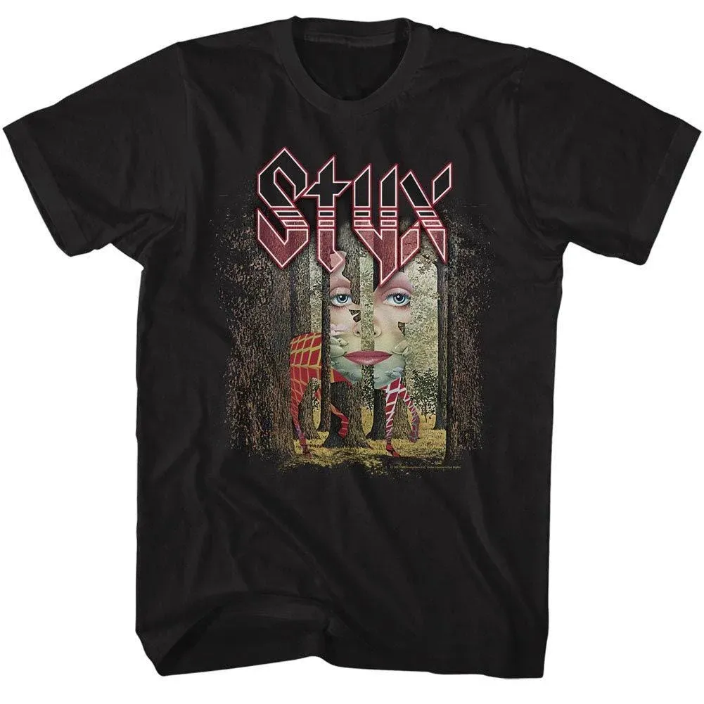 Styx T-Shirt | Grand Illusion Album Art Styx Shirt