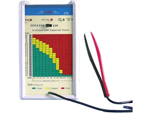 GME Professional In-Circuit ESR Capacitance Meter Capacitor Tester USA Warranty