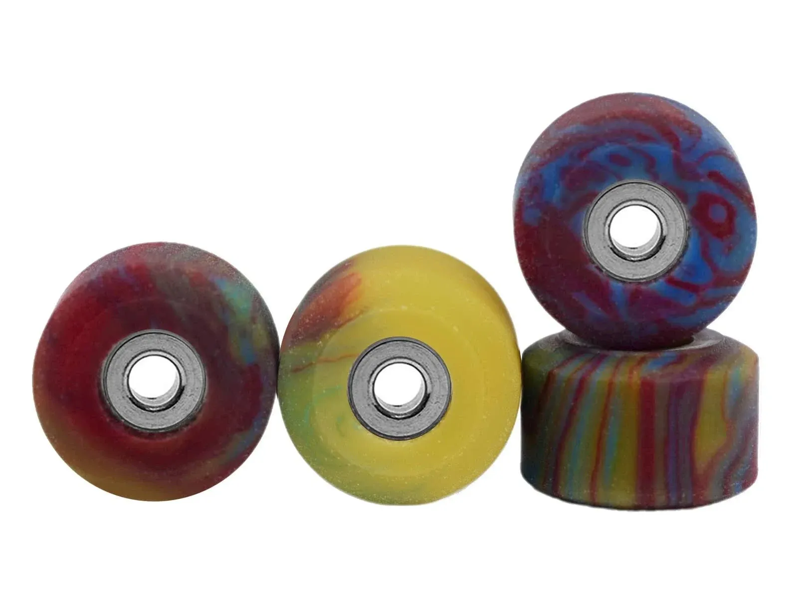 Teak Tuning Apex 61D Urethane Fingerboard Wheels - New Street Shape, 7.7mm ...