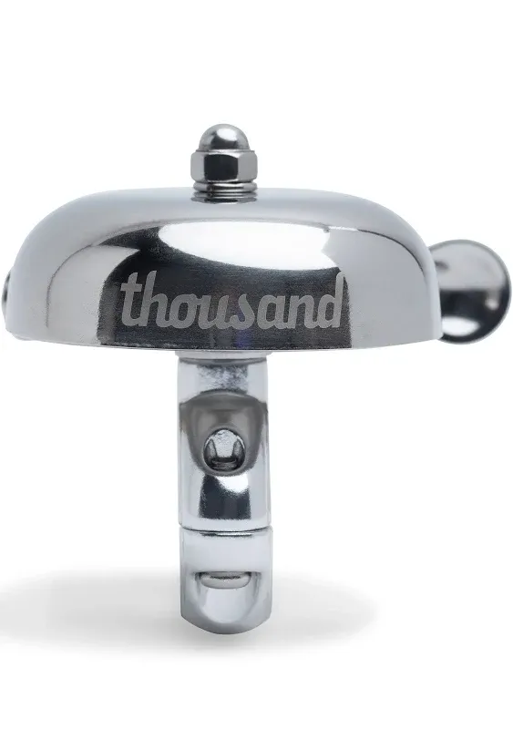 Thousand Pennant Bike Bell for Cycling- Fits Most City Bikes, Mountain Bikes and Road Bike Handlebars