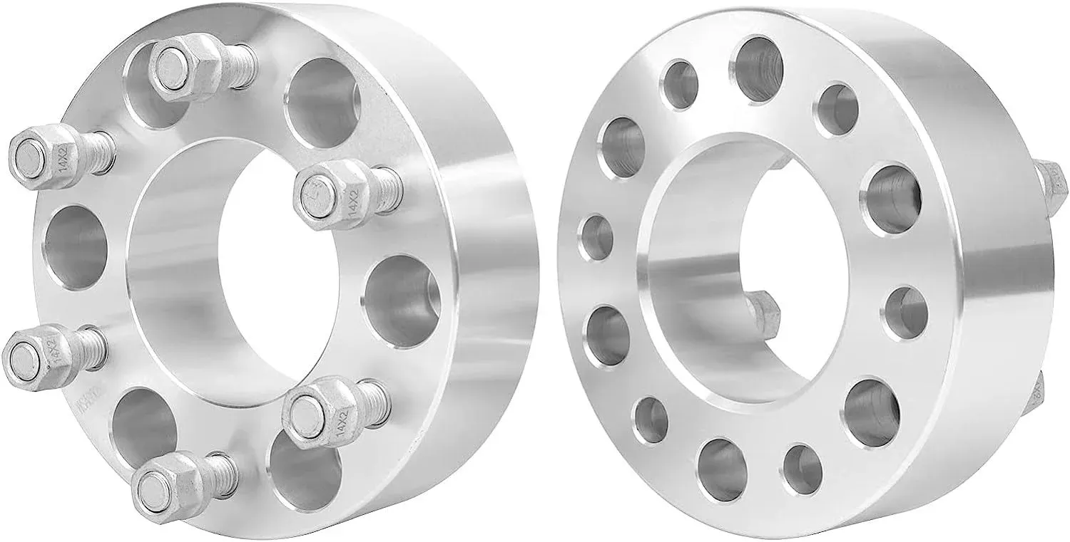 Bmtbuy 4pieces 2Inch Hub Centric Wheel Spacers 6x135 14x2 Fits Ford F-150 Raptor ...