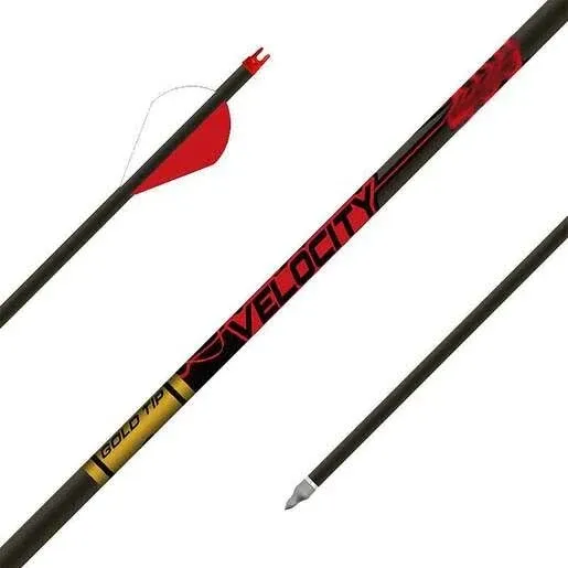 Gold Tip Velocity Arrows 300 Raptor Vanes 6 Pack