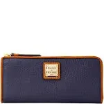 Dooney & Bourke Pebble Grain Zip Clutch Wallet