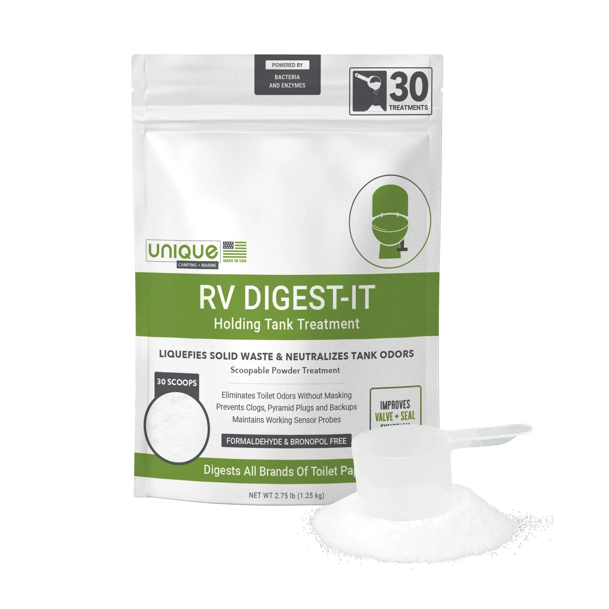 Unique RV Digest-It Drop Holding Tank Treatment