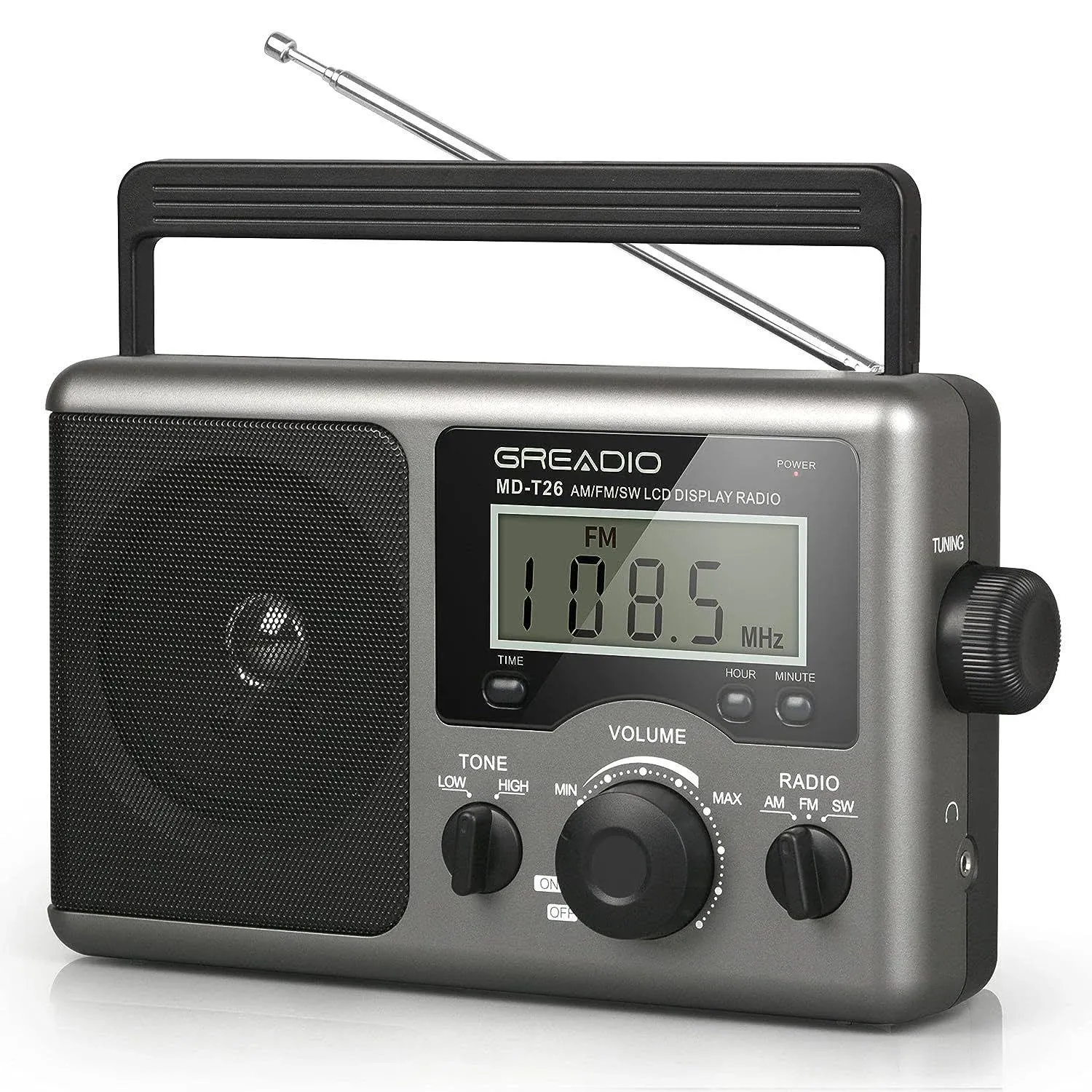 Greadio Portable Shortwave Radio