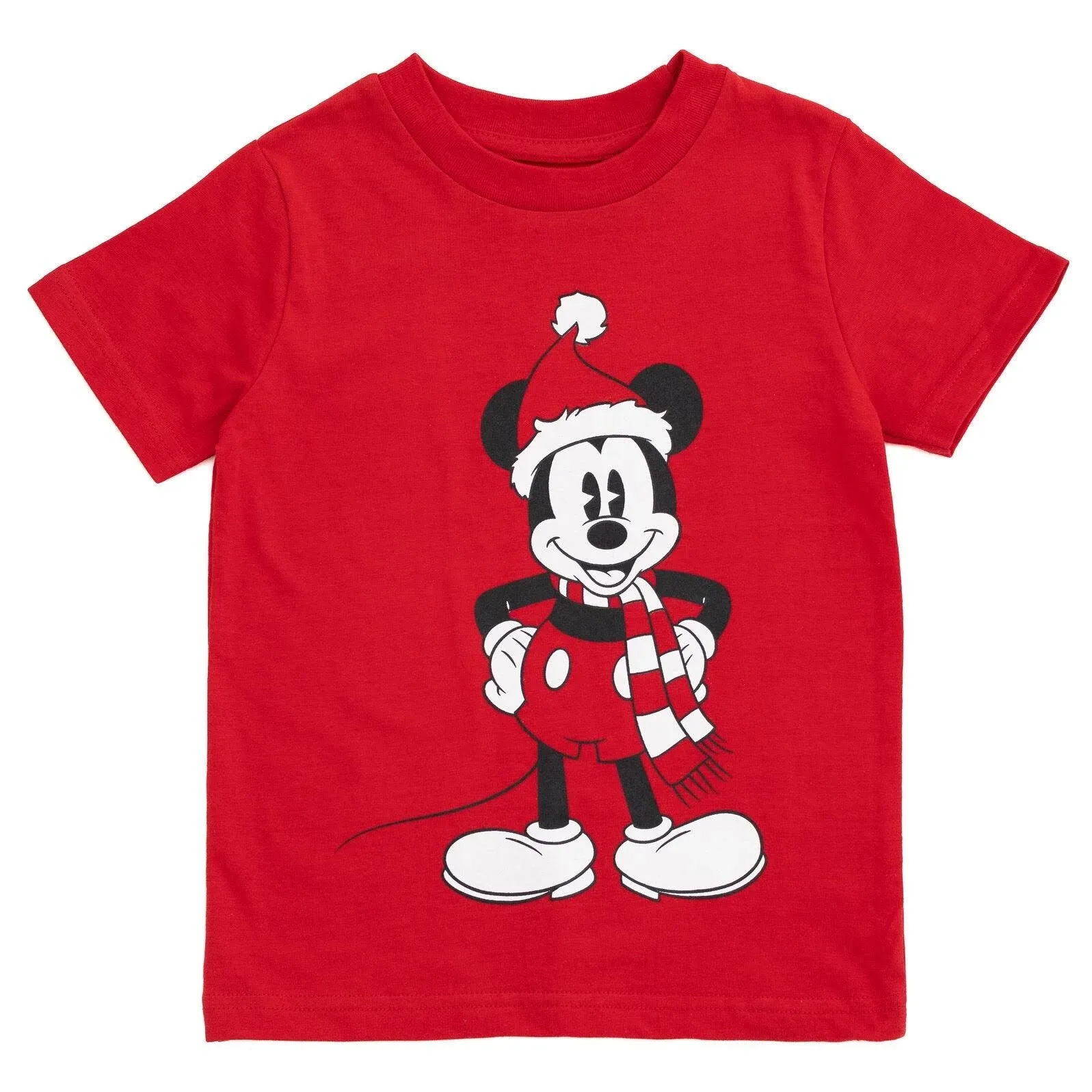 Disney Mickey Mouse Little Boys T-Shirt Red 7-8